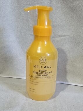 MED:ALL Scalp Strengthening Shampoo - Yellow Pump Bottle